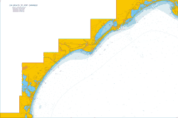 Nautical Chart FR02. Cap Lecaute to Port Camargue.  Cap Lecaute, Port La Nouvelle, Gruissan, Cap d'Agde, Sete, Camargue.