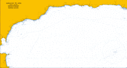 Mediterranean Sea. Coast of Spain. Gibraltar to Adra. Digital nautical charts for electronic navigation.